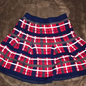 NWT Plaid Sweater Skirt